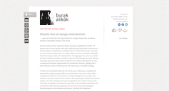 Desktop Screenshot of burakakkok.com