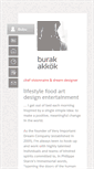 Mobile Screenshot of burakakkok.com